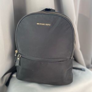 Black Michael Kors backpack